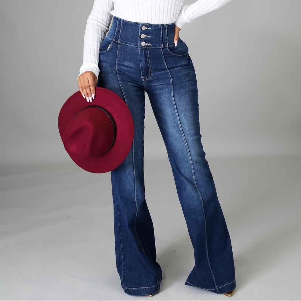 Denim Flares